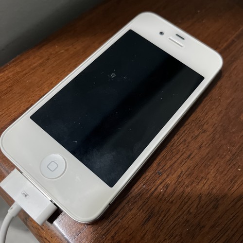 Apple iphone white phone - apple,
