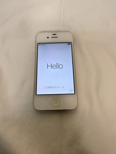 Apple iphone white model - iphone, 4s