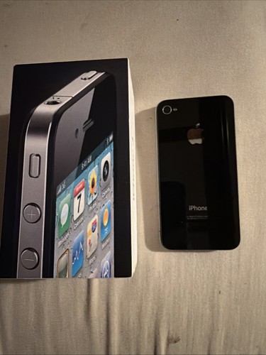 Apple iphone gb black - iphone, 4